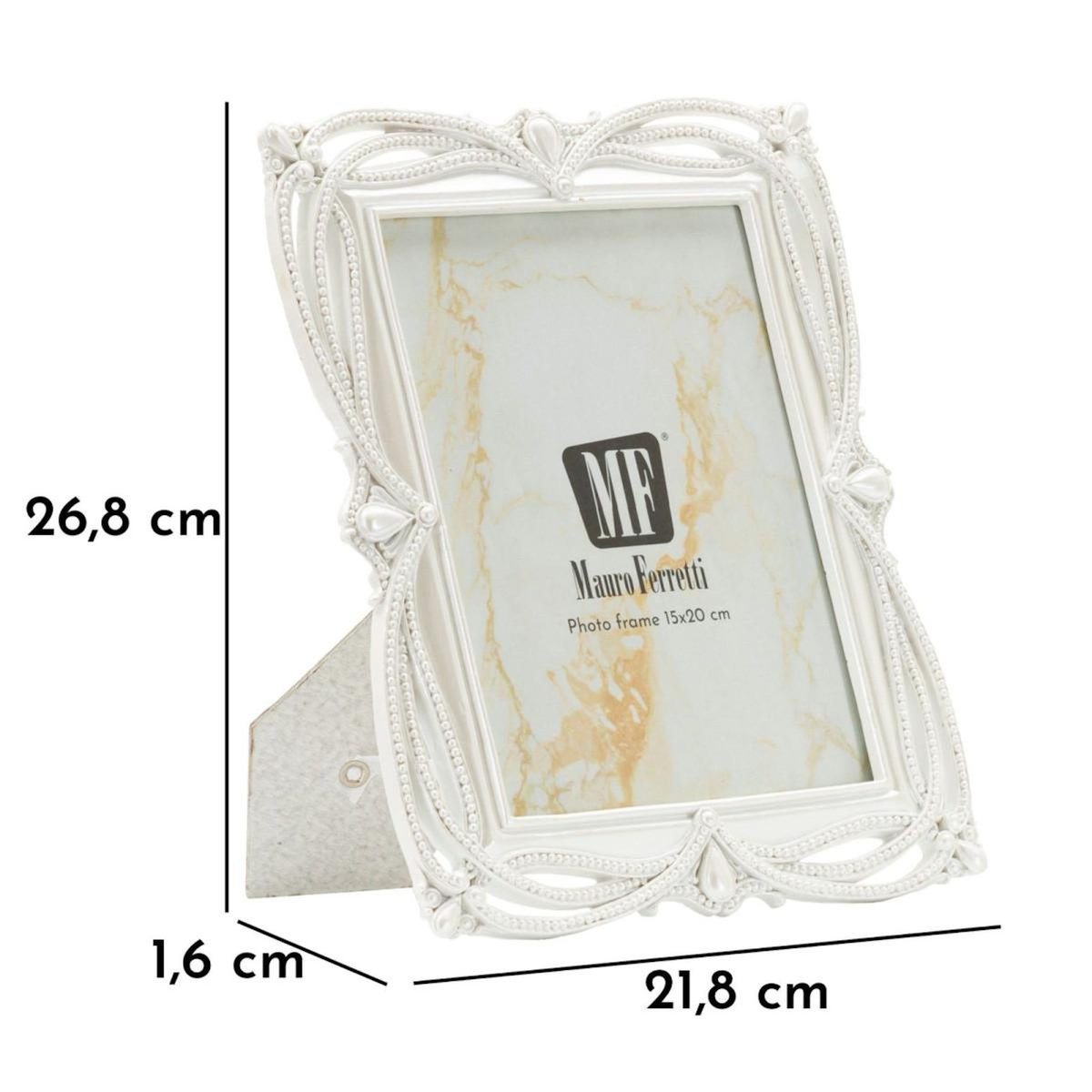 Paris Prix Cadre Photo Déco  Ribbon  15x20cm Argent