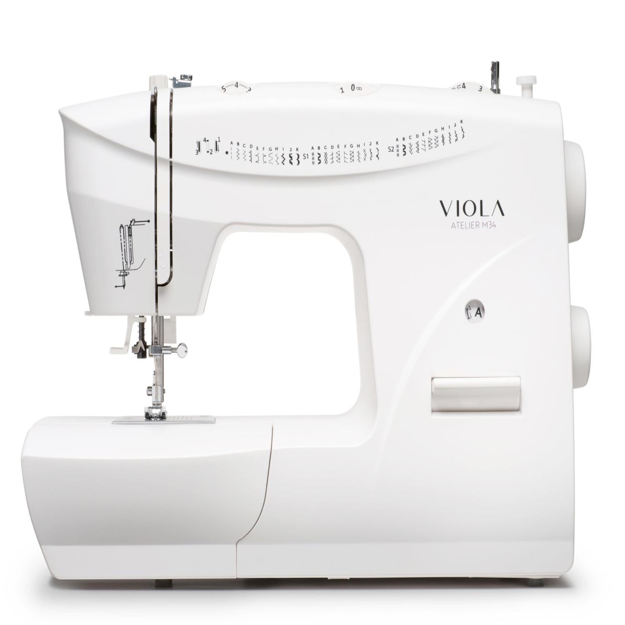 Voir la diapositive 3 : VIOLA Machine à coudre Atelier M34