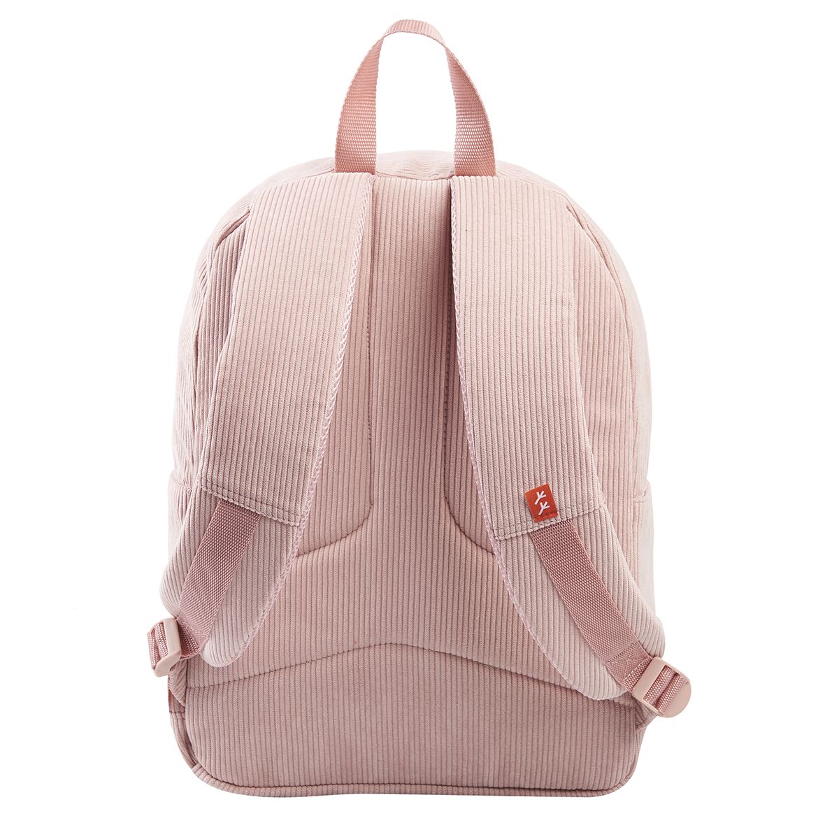 YOUNG'S ATTITUDE Sac à dos rose avec compartiment pour ordinateur effet velours