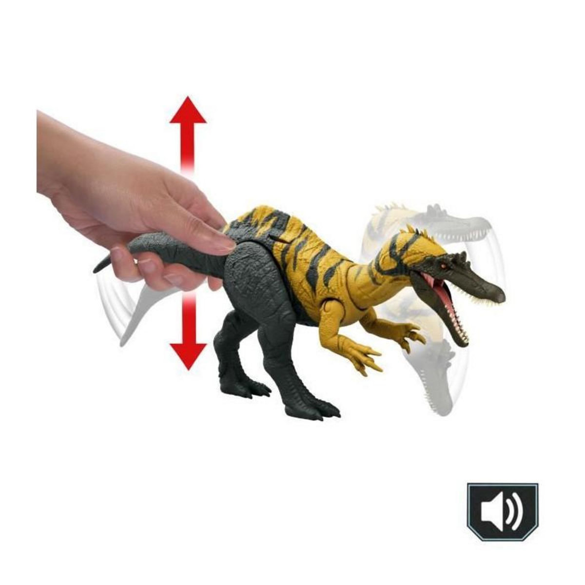 MATTEL Figurine Mattel Ceratosuchops articulée avec effets sonores