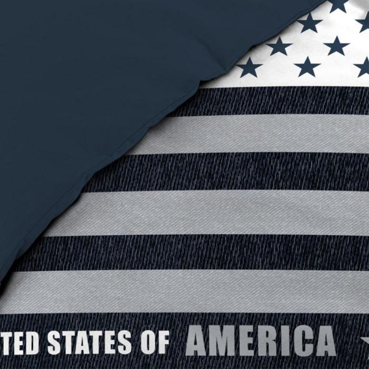 Paris Prix Parure de Lit 2 Pièces  States  140x200cm Bleu