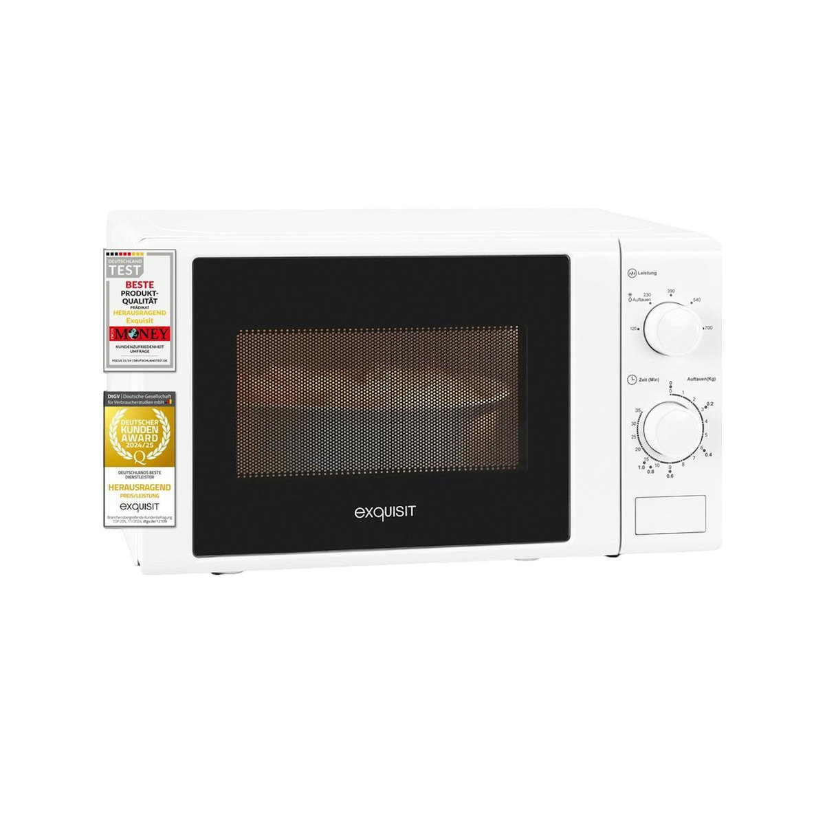 EXQUISIT Micro-ondes Exquisit MW900-030W blanc 20 litres 700W
