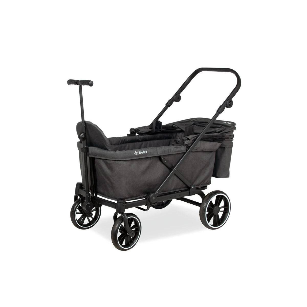 Pinolino Chariot enfant pliable Cruiser noir