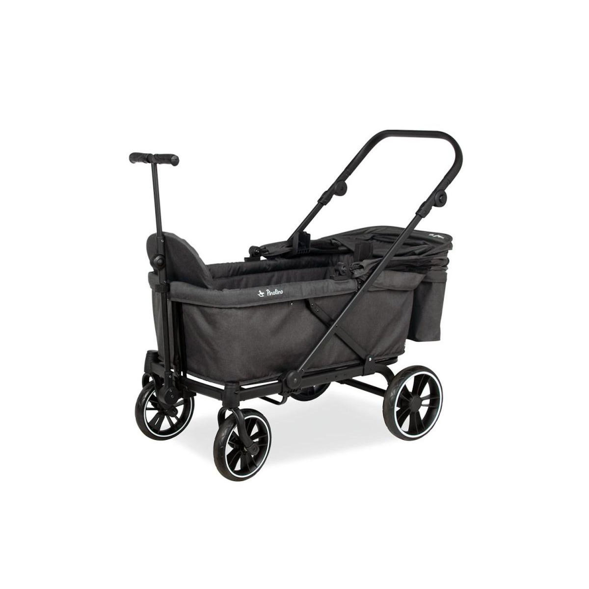 Pinolino Chariot enfant pliable Cruiser noir