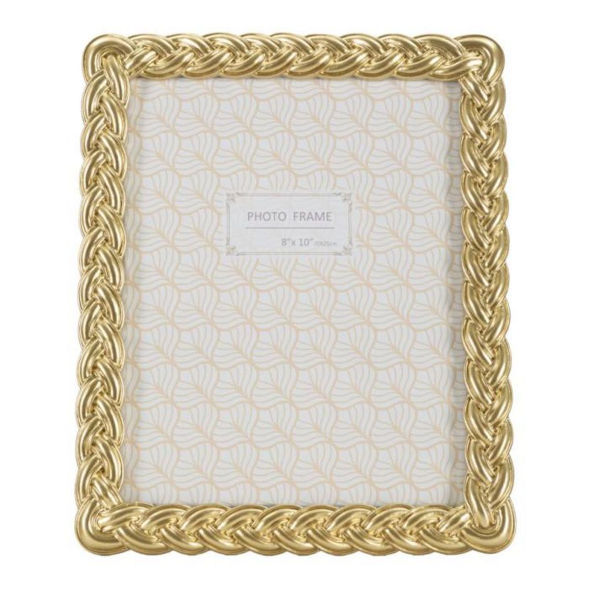 Paris Prix Cadre Photo Déco Tressé  Rope  20x25cm Or