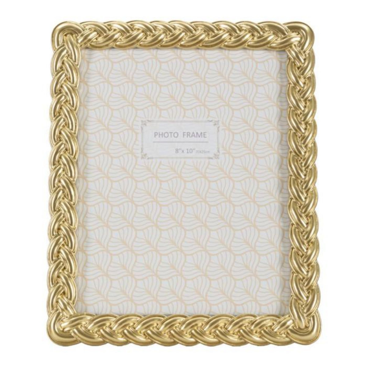 Paris Prix Cadre Photo Déco Tressé  Rope  20x25cm Or