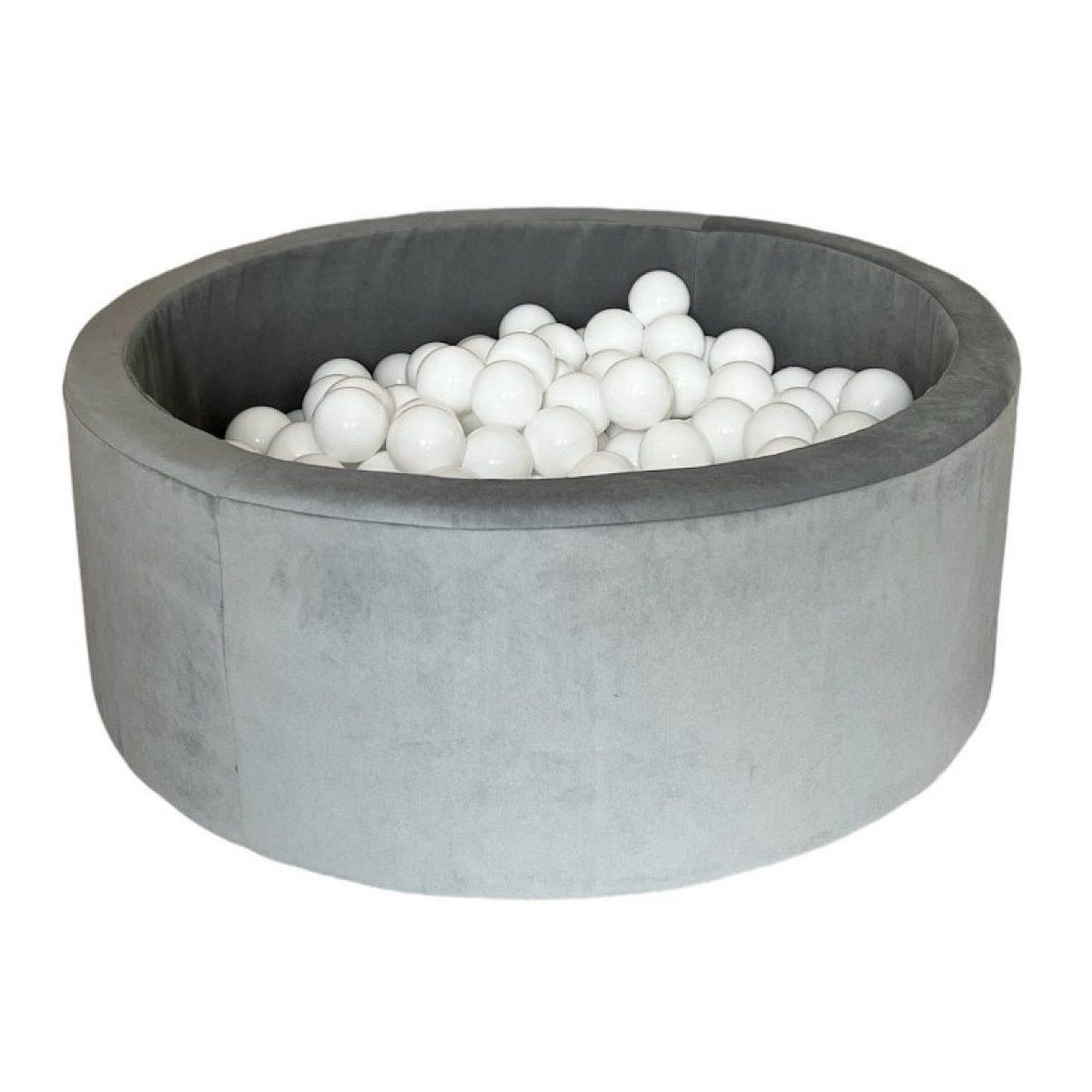 MONIO FOR KIDS Piscine à balles trinity 90 cm grise + 150 balles