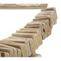 Voir la diapositive 4 : Paris Prix Bateau Voilier Déco en Bois  Tanoak  45cm Naturel