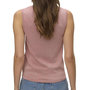 Voir la diapositive 2 : Vero Moda Débardeur Rose/Argenté Femme Vero Moda Mahogany