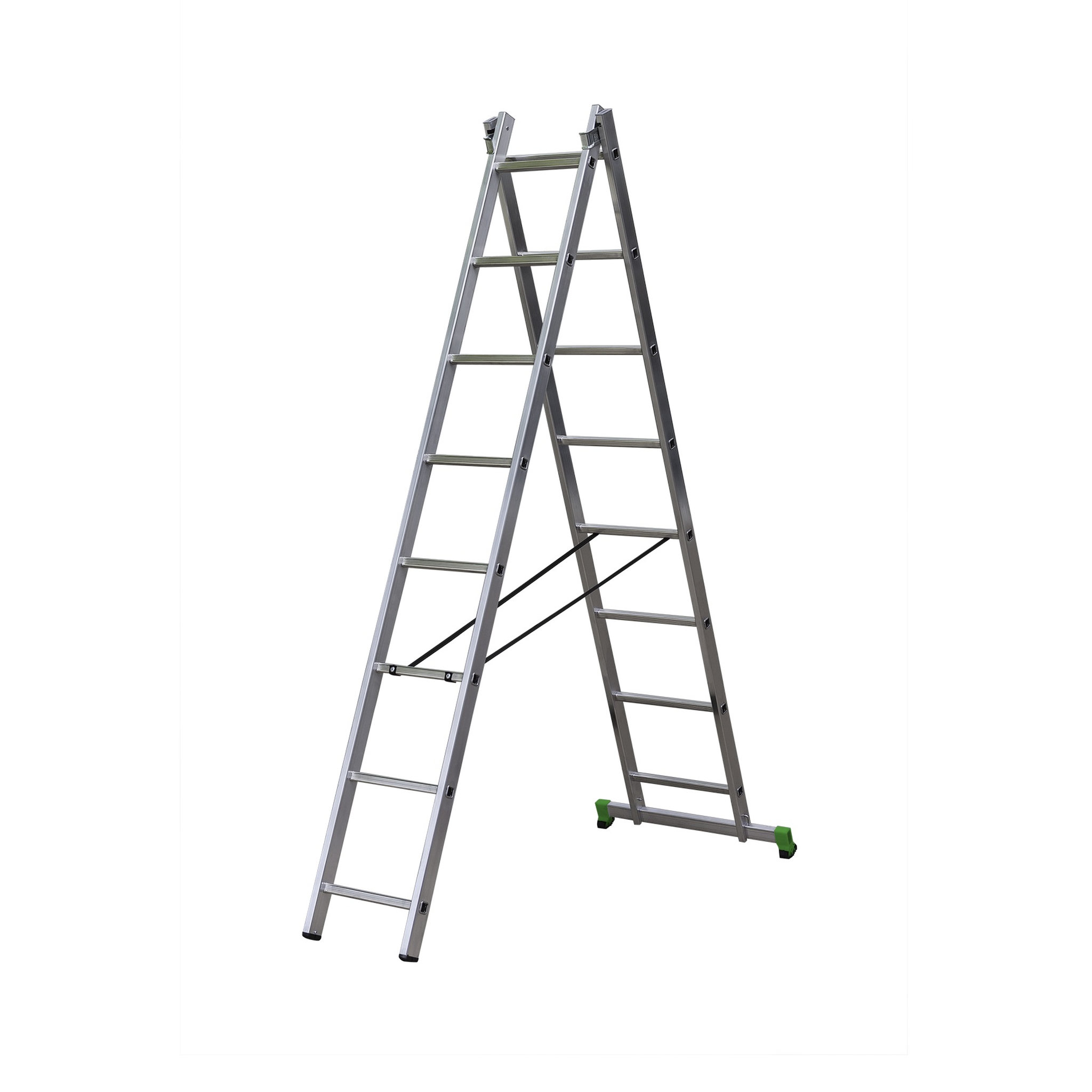 Voir la diapositive 3 : CENTAURE Echelle transformable 2 plans CLT2 2m30/3m45