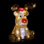 Voir la diapositive 2 : ATMOSPHERA Décoration de Noël lumineuse d'extérieur - Petit renne - H. 30 cm