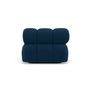 Voir la diapositive 5 : LISA DESIGN Ruby - module d'assise méridienne droite en velours texturé