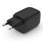Voir la diapositive 3 : Belkin Chargeur secteur USB C x2 65W GaN PPS Noir