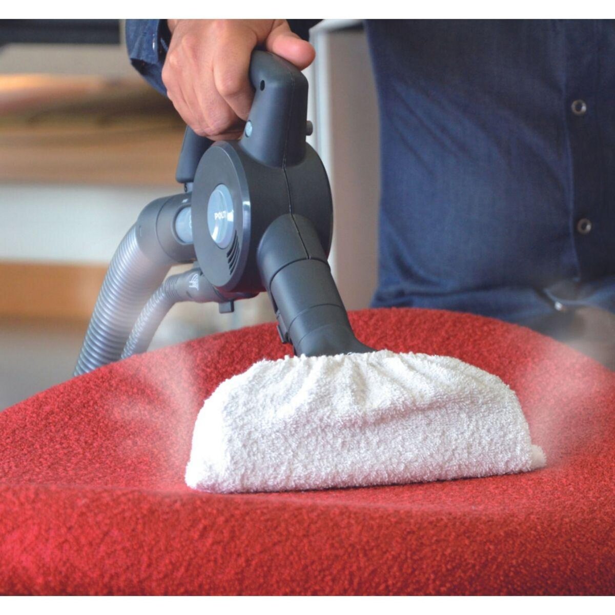 POLTI Lingettes et serpillères 2 Bonettes/Brosse PAEU0289 - Unico