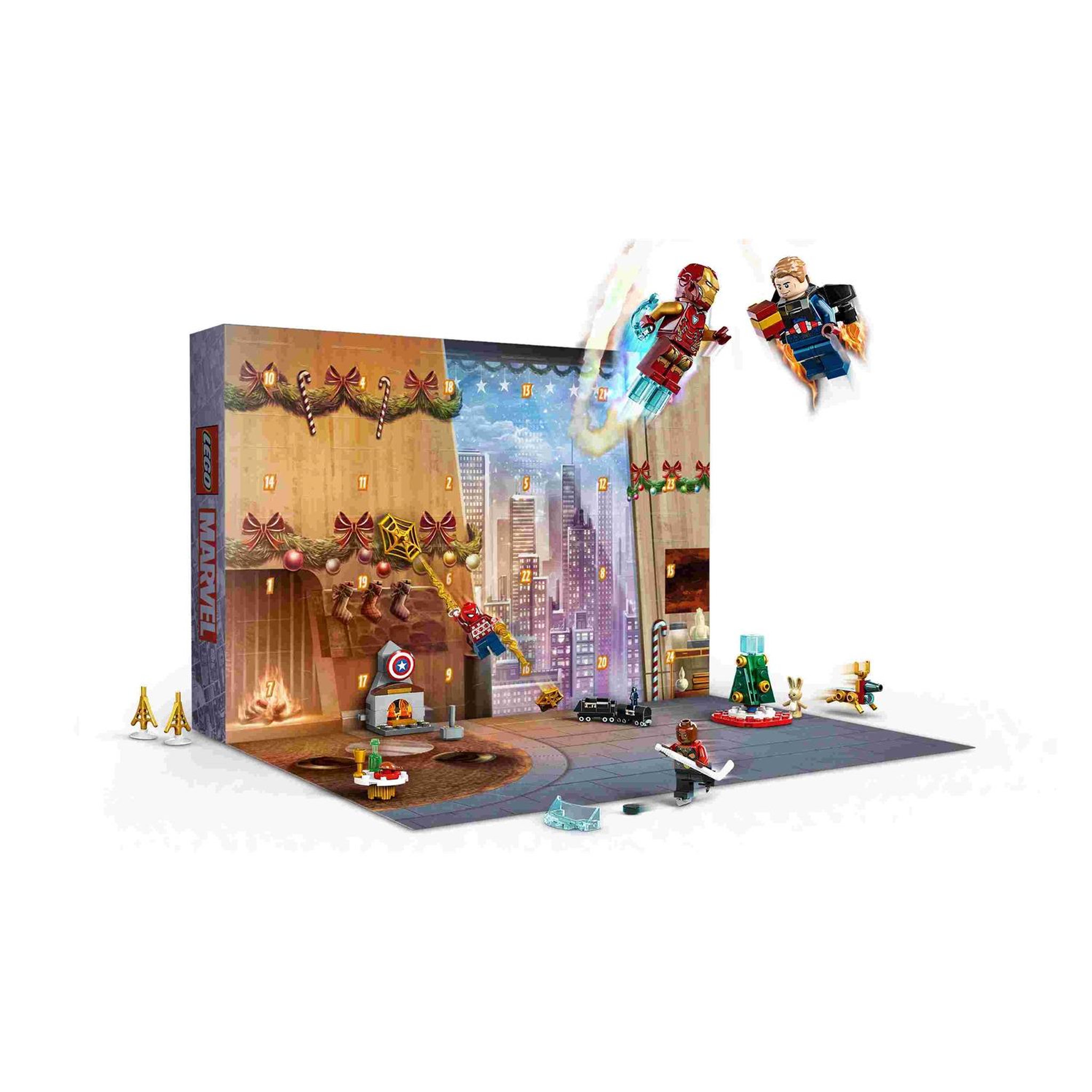 Voir la diapositive 3 : LEGO Marvel Le calendrier de l'Avent des Avengers