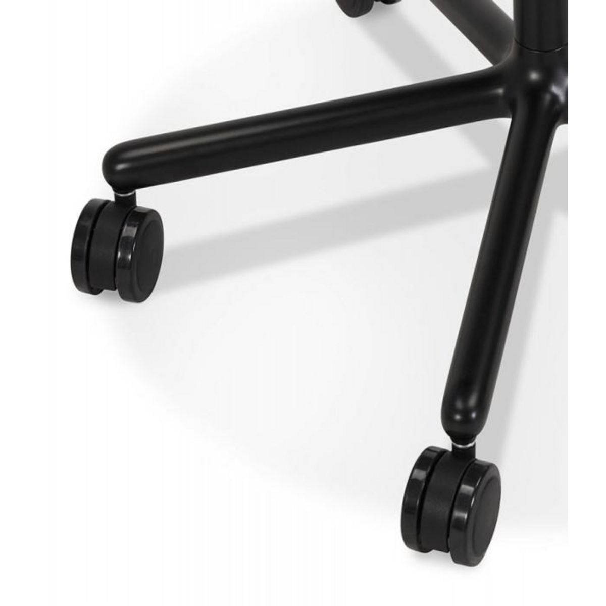 Paris Prix Chaise de Bureau en Tissu  Brandy  81cm Gris Clair