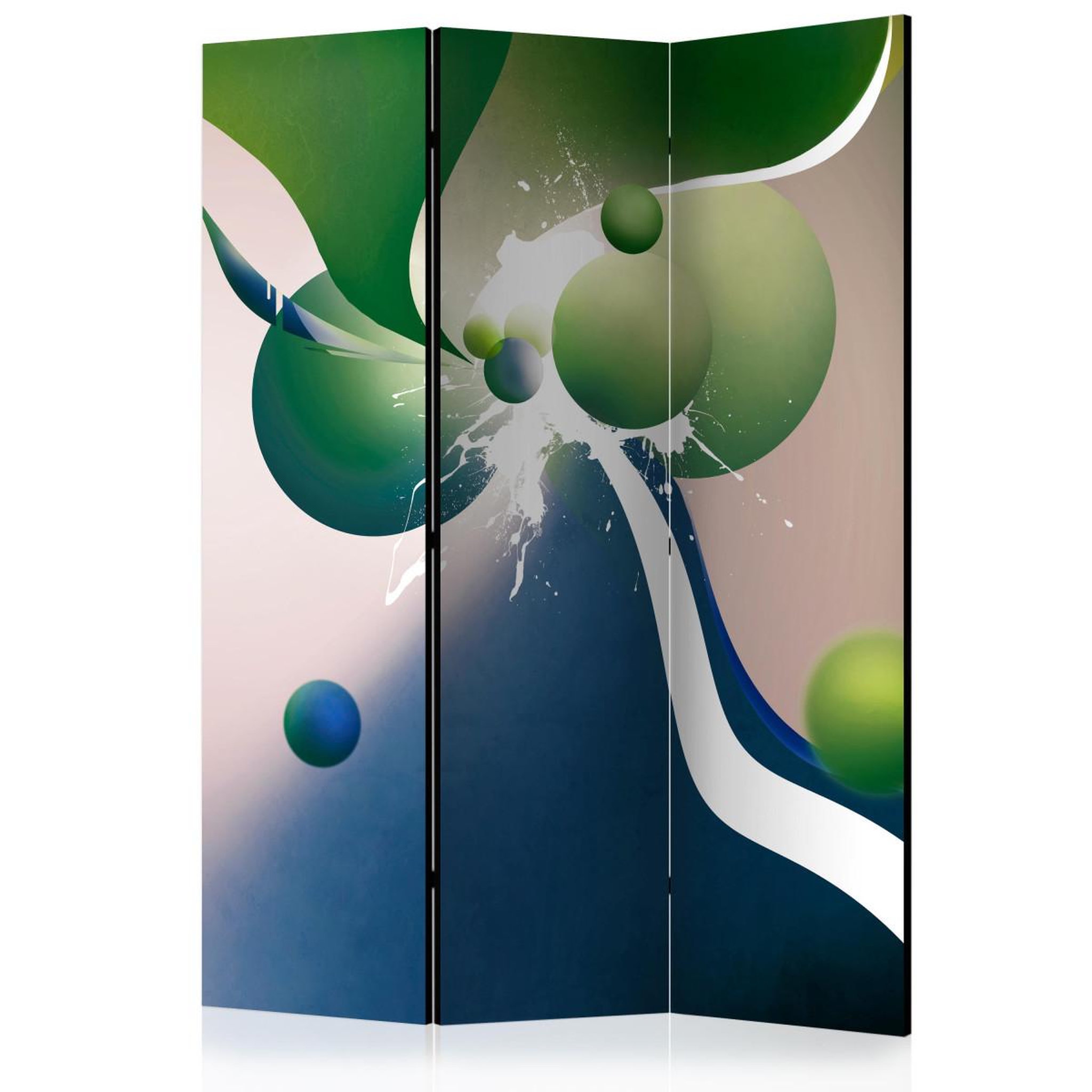 Paris Prix Paravent 3 volets  geometric explosion  135x172cm