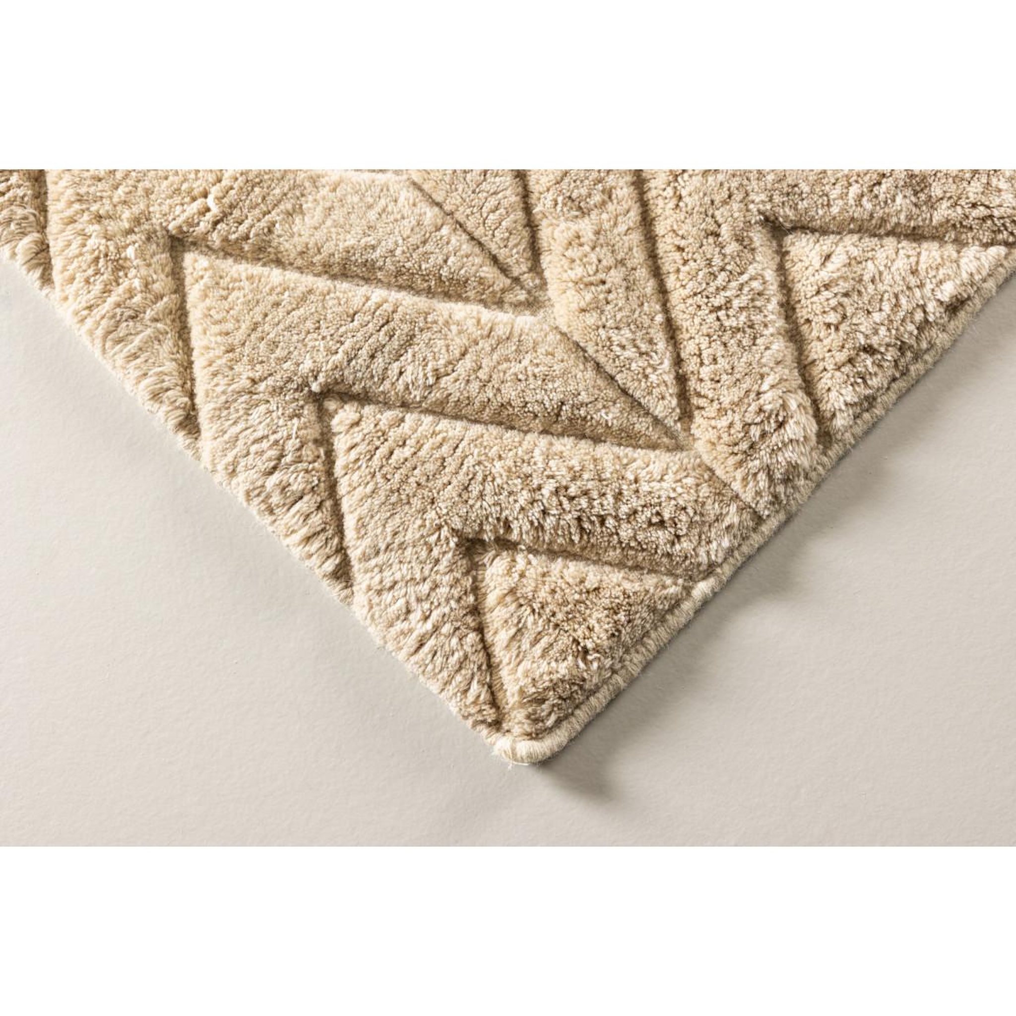 Voir la diapositive 6 : Paris Prix Tapis déco en laine  zoe  160x230cm beige