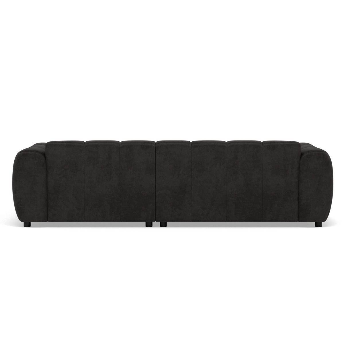 LISA DESIGN Curtis - canapé d'angle droit 4 places en simili