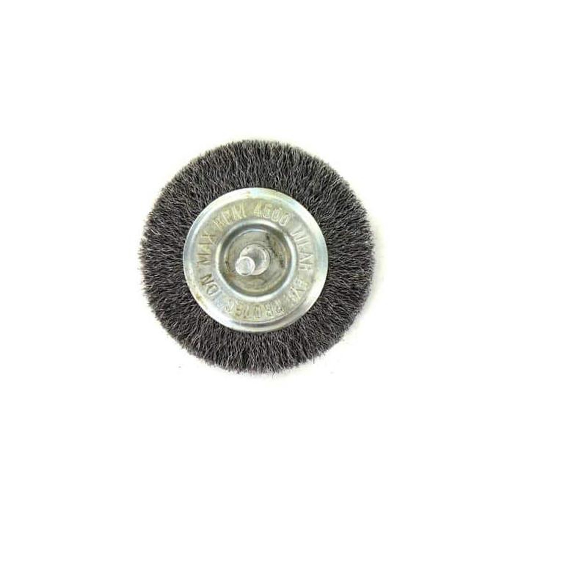ESPACE-BRICOLAGE Brosse circulaire acier diamètre 75 mm x 5