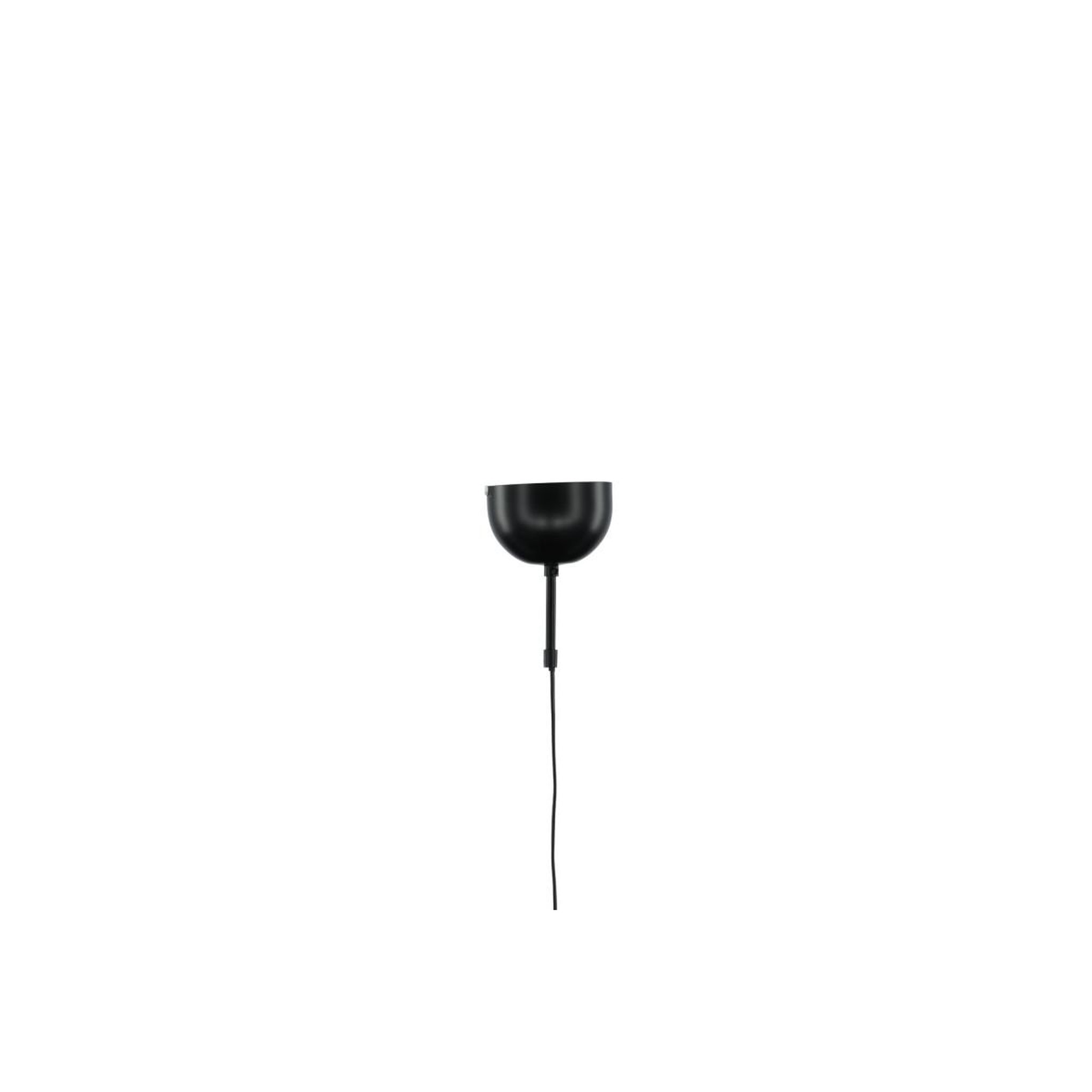 Voir la diapositive 2 : Paris Prix Suspension design en verre  dropp  20cm noir