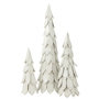 Voir la diapositive 2 : Paris Prix Sapin de Noël en Bois  Pieces  80cm Blanc