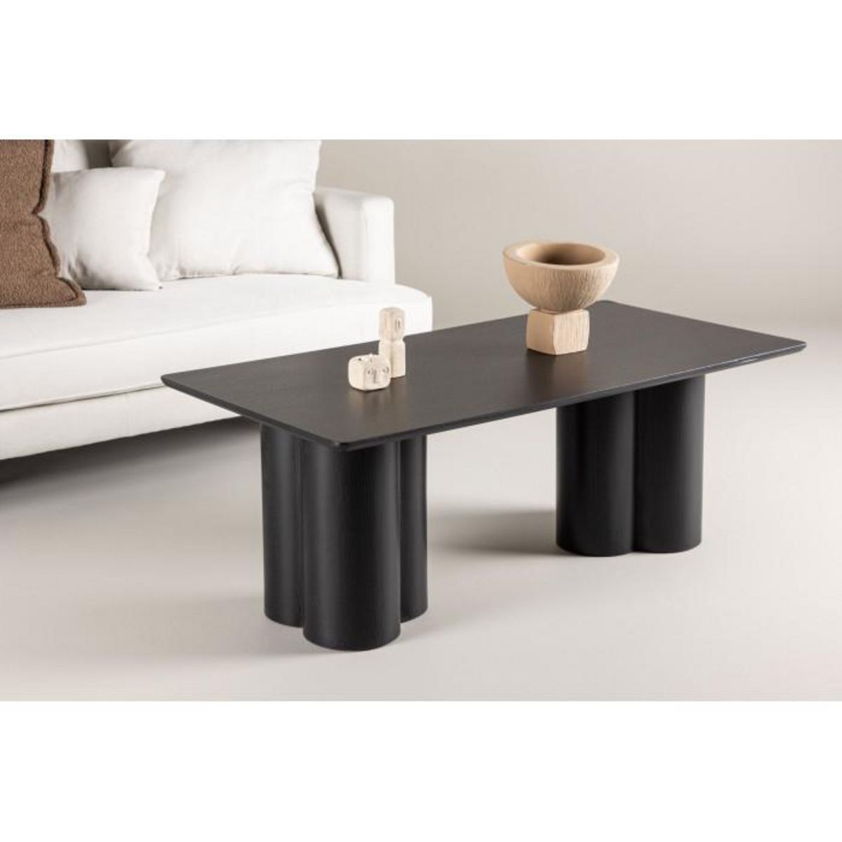 Paris Prix Table Basse Design  Olivia  120cm Noir