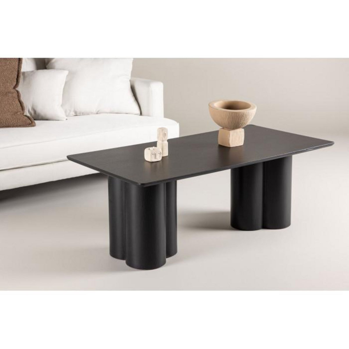 Paris Prix Table Basse Design  Olivia  120cm Noir