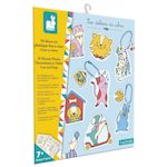 Juratoys-Janod 10 decos plastique fou - Chats et Chiens