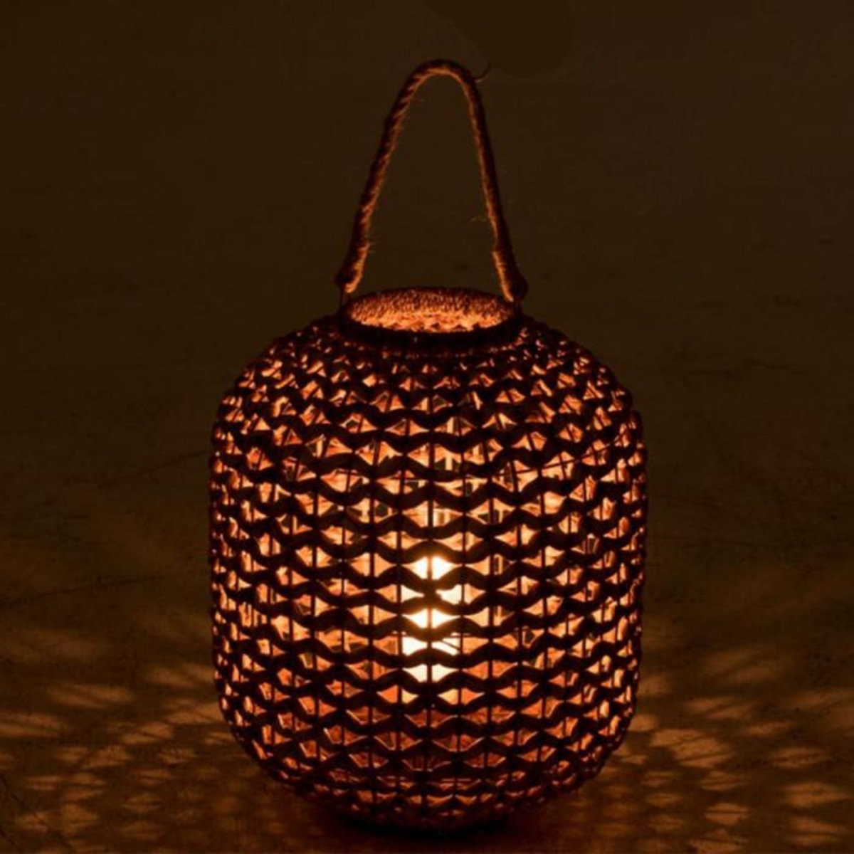 Paris Prix Lanterne Ronde Déco  Lena  45cm Naturel