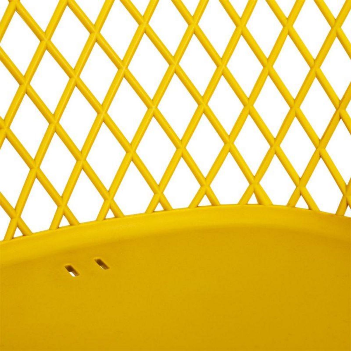 Paris Prix Lot de 4 Fauteuils Design  Malaga  80cm Jaune