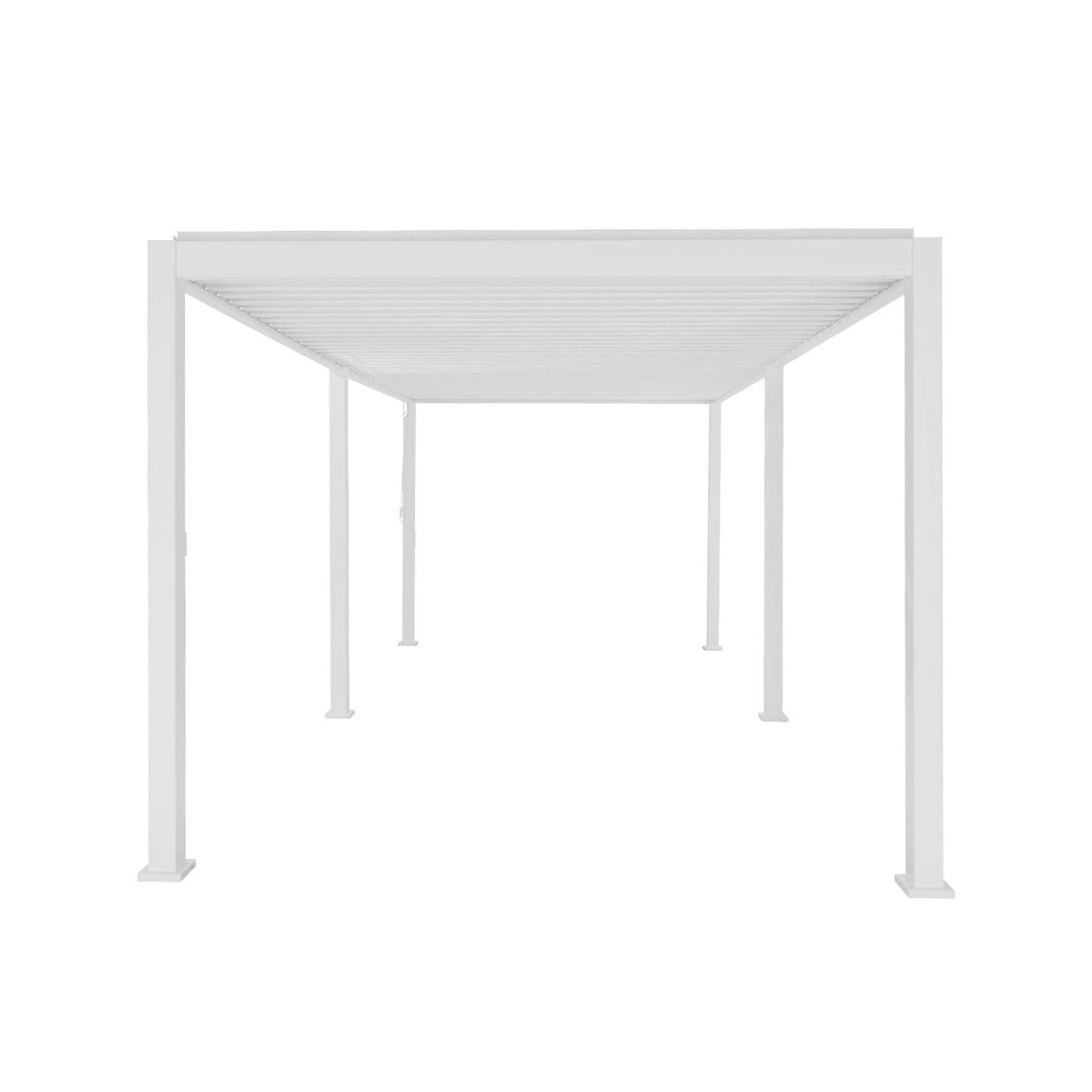 SWEEEK Pergola bioclimatique – Triomphe – 6x3m, aluminium, à lames orientables
