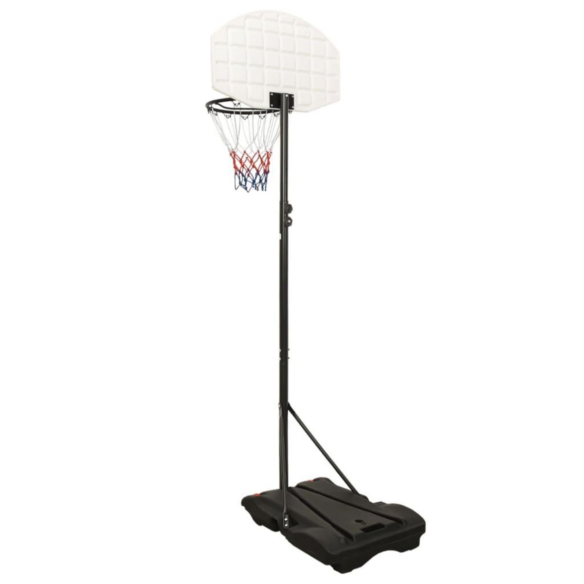 VIDAXL Support de basket-ball Blanc 216-250 cm Polyethylene