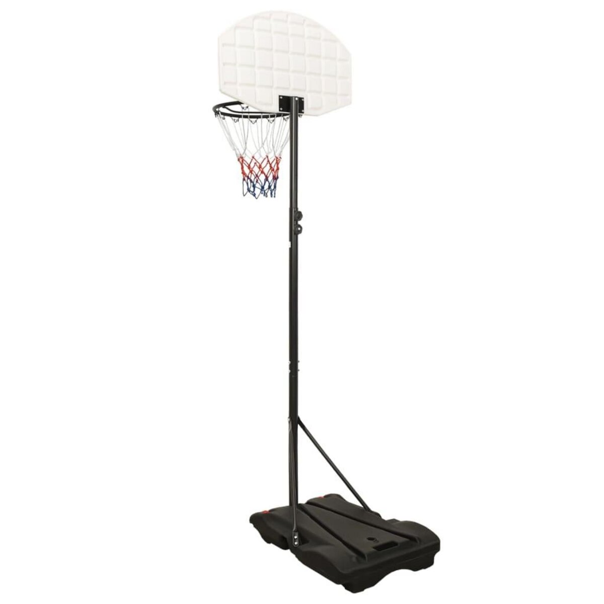 VIDAXL Support de basket-ball Blanc 216-250 cm Polyethylene