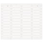 Voir la diapositive 4 : VIDAXL Tete de lit murale Blanc 81x3x91,5 cm Bois massif de pin
