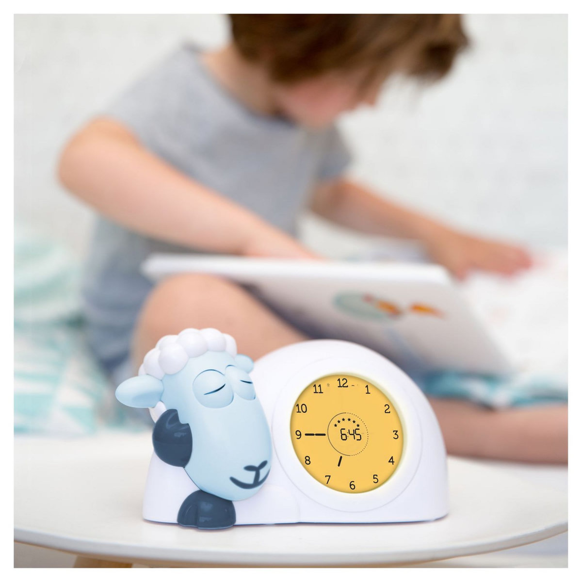 Zazu Réveil Ludique Sam l'Agneau Bleu