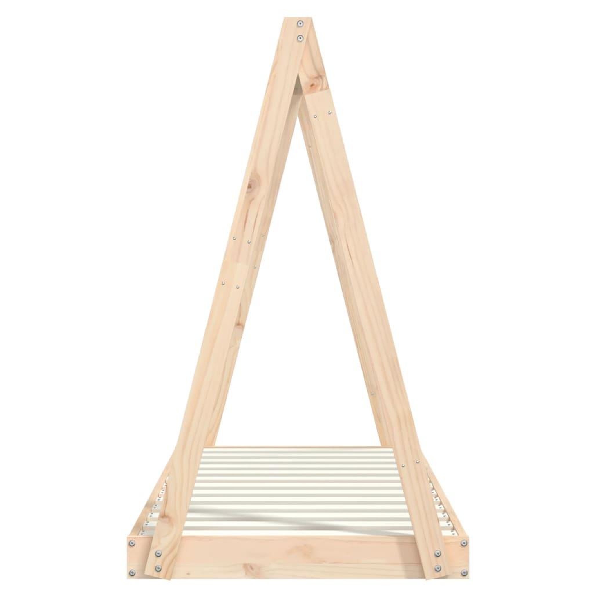 Voir la diapositive 5 : VIDAXL Cadre de lit pour enfant 70x140 cm bois de pin massif