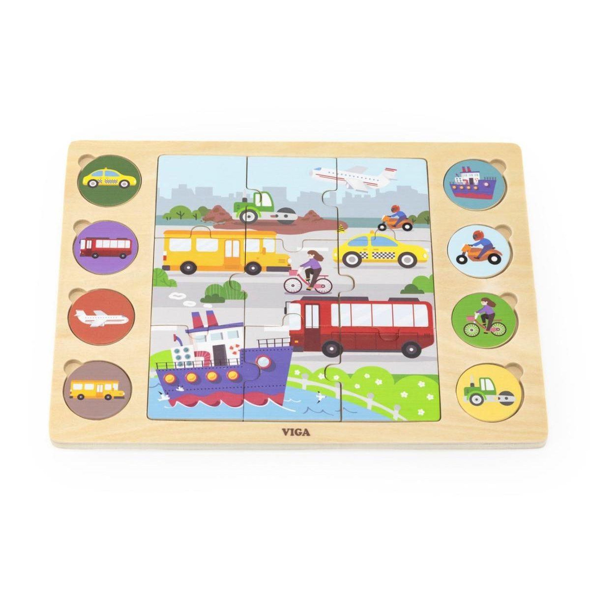 Voir la diapositive 2 : VIGA Puzzle chercher et assortir  44742
