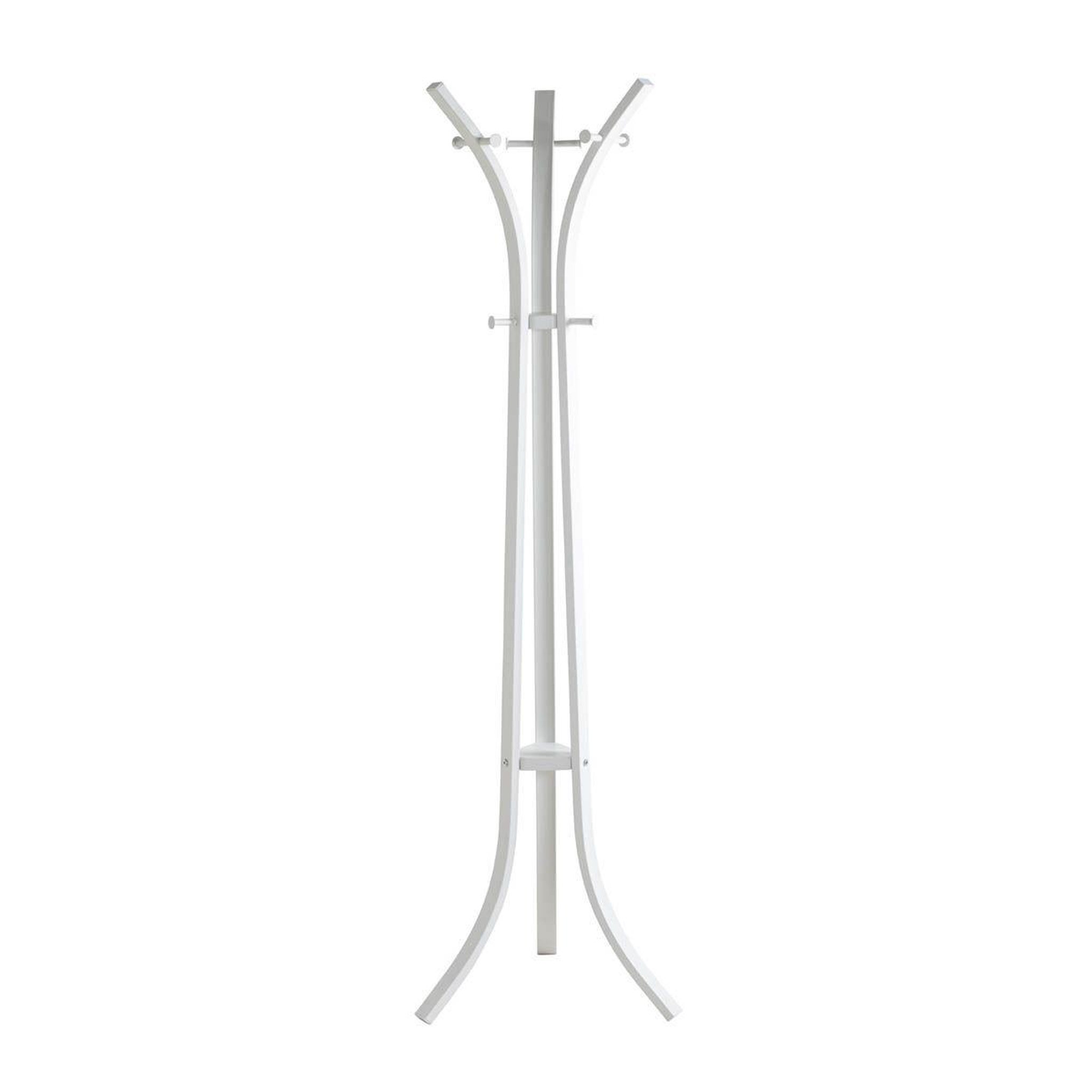 Voir la diapositive 2 : Paris Prix Porte-manteau en métal  tilla  174cm blanc