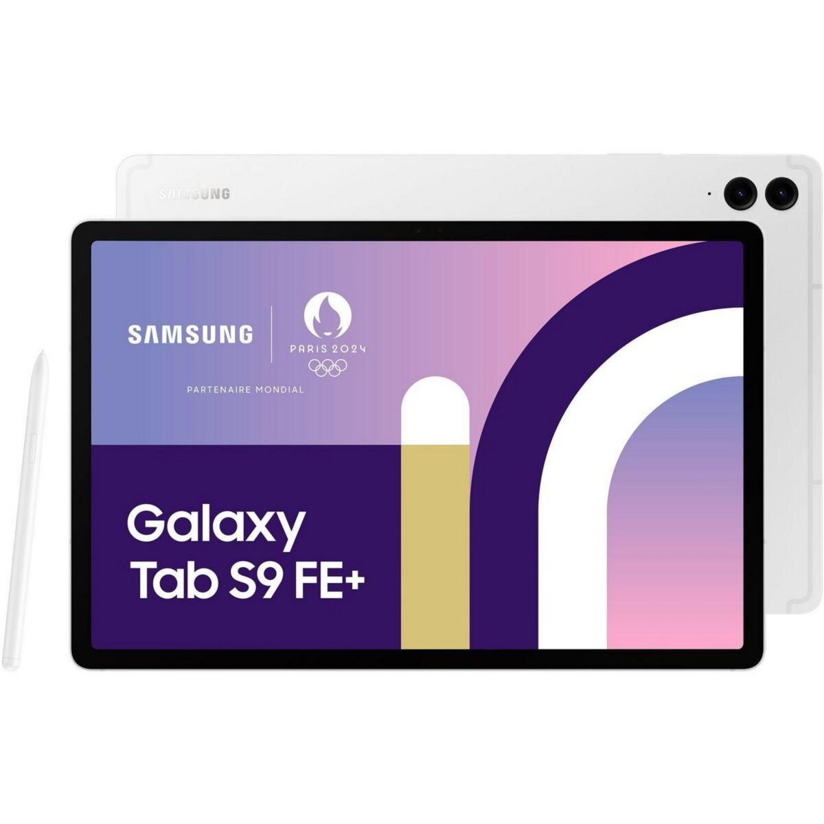 Samsung Tablette Android Galaxy Tab S9FE+ 12.4 128Go Argent