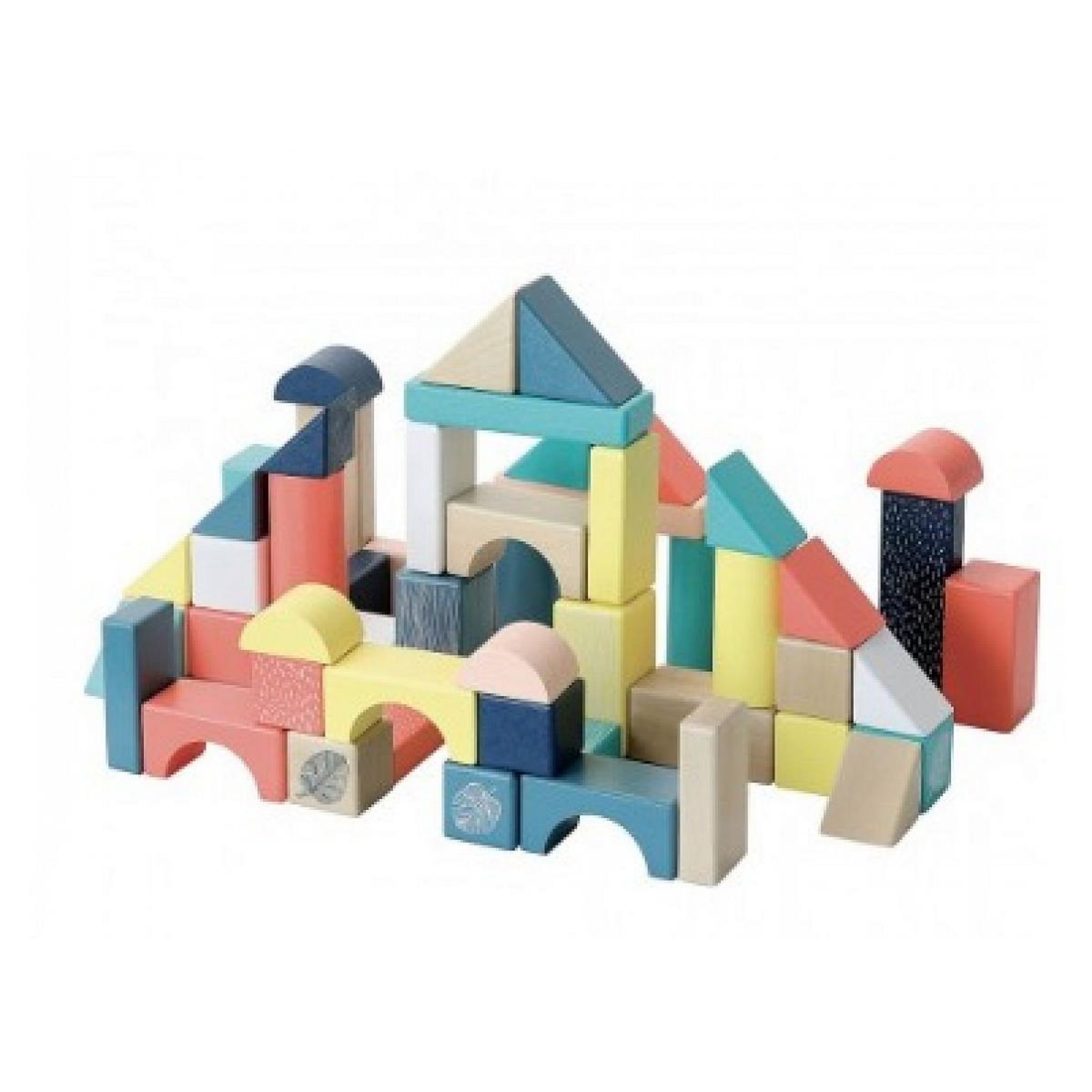 Vilac Baril de 54 cubes -  Sous la canopee