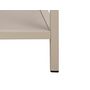 Voir la diapositive 6 : LISA DESIGN Anthea - étagère filaire métal avec plaquage en effet bois blanchi - 114 cm - gris