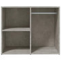 Voir la diapositive 3 : VIDAXL Armoire de dressing Gris beton 80x40x65 cm Bois d'ingenierie