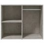 Voir la diapositive 3 : VIDAXL Armoire de dressing Gris beton 80x40x65 cm Bois d'ingenierie