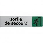 CENTRALE BRICO Plaque sortie de secours en plastique