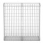 Voir la diapositive 3 : VIDAXL Panier de gabion avec couvercle Fil galvanise 100x100x30 cm