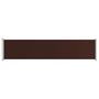 Voir la diapositive 2 : VIDAXL Auvent lateral retractable de patio 140x600 cm Marron