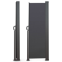 Voir la diapositive 6 : ID MARKET Paravent extérieur rétractable 180 x 500 CM gris anthracite store latéral