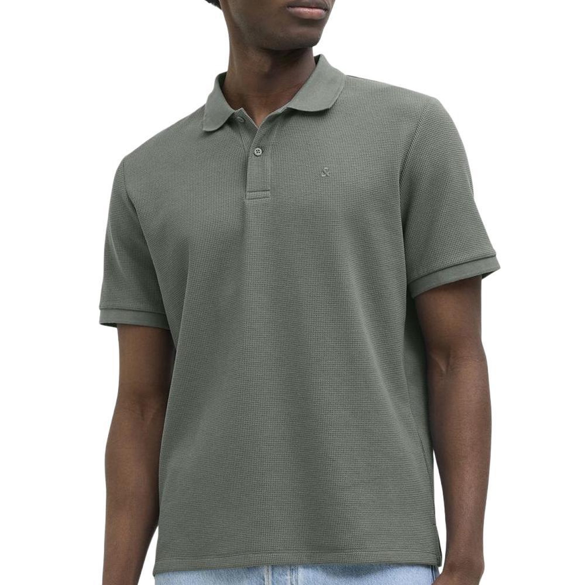 Jack & Jones Polo kaki homme jack & jones austin. Coloris disponibles : Vert