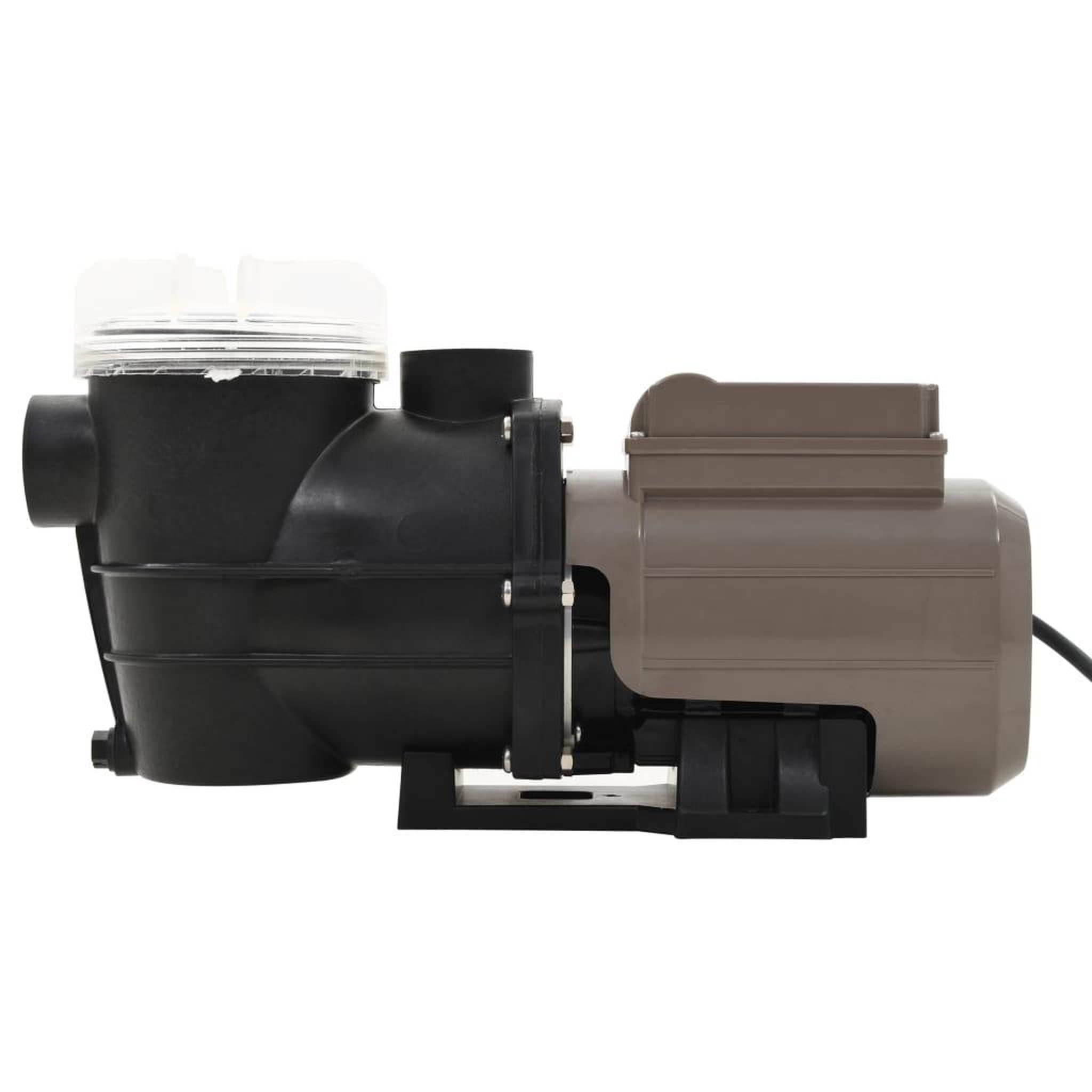 Voir la diapositive 3 : VIDAXL Pompe de piscine avec minuterie noir 0,25 ch  8000 l / h